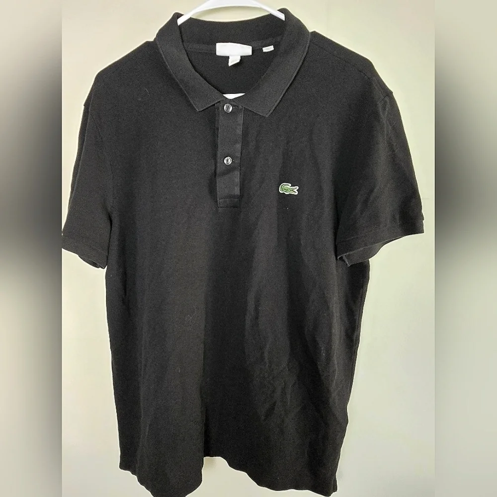 Men's Lacoste 100% Cotton Slim Fit Short Sleeve Polo, Size XL‎